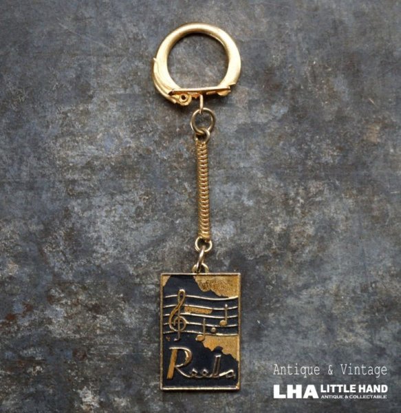 画像1: FRANCE antique FRENCH KEYRING REELA フランスヴィンテージ フレンチキーホルダー ヴィンテージ 1960-70's  (1)
