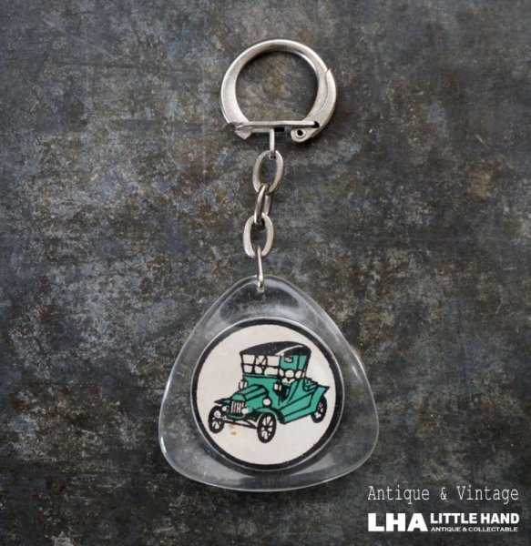 画像1: FRANCE antique FRENCH KEYRING SALON DE L'AUTO フランスヴィンテージ フレンチキーホルダー ヴィンテージ 1960-70's  (1)