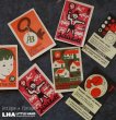 画像1: SWITZELAND & BELGIUM antique MATCHBOX LABELS 18pcs スイス&ベルギ― アンティーク マッチボックスラベル 7枚SET デッドストック未使用品 ヴィンテージ 1960's (1)