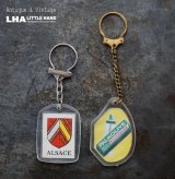 画像: FRANCE antique FRENCH KEYRING 2pcs フランスヴィンテージ フレンチキーホルダー 2個SET 1960-70's 