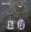 画像1: FRANCE antique FRENCH KEYRING 2pcs フランスヴィンテージ フレンチキーホルダー 2個SET 1960-70's  (1)