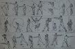 画像4: FRANCE antique ART PAPER  フランスアンティーク 辞書・図鑑の1ページ ［杖］ 描画 アンティークアート 1900's (4)