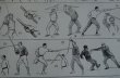 画像3: FRANCE antique ART PAPER  フランスアンティーク 辞書・図鑑の1ページ ［杖］ 描画 アンティークアート 1900's (3)