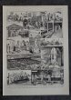 画像1: FRANCE antique ART PAPER  フランスアンティーク 辞書・図鑑の1ページ ［食肉処理場］ 描画 アンティークアート 1900's (1)