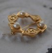 画像3: SALE【30%OFF】ENGLAND antique Brooch イギリスアンティーク ブローチ アクセサリー ヴィンテージブローチ コスチュームジュエリー 1960-80's  (3)