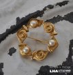 画像1: SALE【30%OFF】ENGLAND antique Brooch イギリスアンティーク ブローチ アクセサリー ヴィンテージブローチ コスチュームジュエリー 1960-80's  (1)