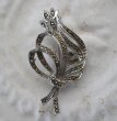 画像2: SALE【30%OFF】ENGLAND antique Brooch イギリスアンティーク ブローチ アクセサリー ヴィンテージブローチ コスチュームジュエリー 1960-80's  (2)