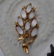 画像2: SALE【30%OFF】ENGLAND antique Brooch イギリスアンティーク ブローチ アクセサリー ヴィンテージブローチ コスチュームジュエリー 1960-80's  (2)