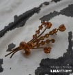 画像1: SALE【30%OFF】ENGLAND antique Brooch イギリスアンティーク ブローチ アクセサリー ヴィンテージブローチ コスチュームジュエリー 1960-80's  (1)