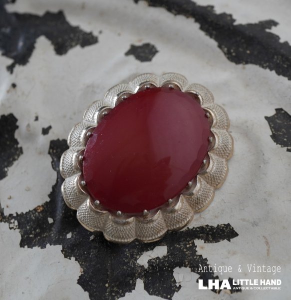 画像1: SALE【30%OFF】ENGLAND antique Brooch イギリスアンティーク ブローチ アクセサリー ヴィンテージブローチ コスチュームジュエリー 1960-80's  (1)