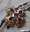 画像1: SALE【30%OFF】ENGLAND antique Brooch イギリスアンティーク ブローチ アクセサリー ヴィンテージブローチ コスチュームジュエリー 1960-80's  (1)