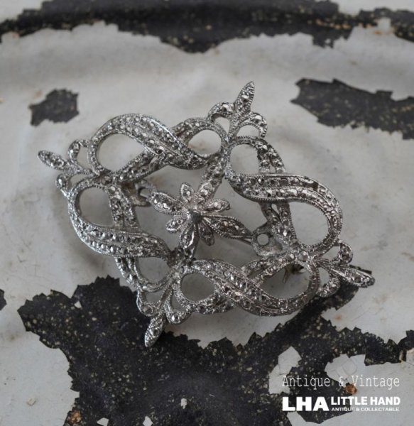画像1: SALE【30%OFF】ENGLAND antique Brooch イギリスアンティーク ブローチ アクセサリー ヴィンテージブローチ コスチュームジュエリー 1960-80's  (1)
