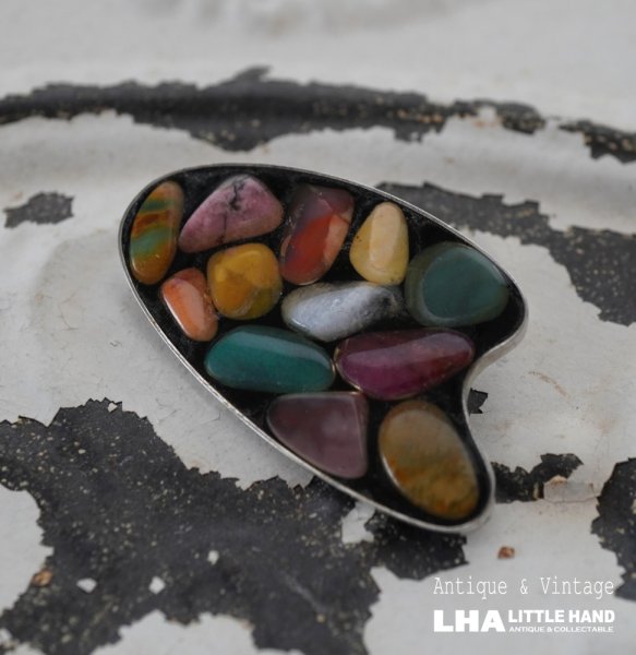 画像1: SALE【30%OFF】ENGLAND antique Brooch イギリスアンティーク ブローチ アクセサリー ヴィンテージブローチ コスチュームジュエリー 1960-80's  (1)