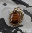 画像1: SALE【30%OFF】ENGLAND antique Brooch イギリスアンティーク ブローチ アクセサリー ヴィンテージブローチ コスチュームジュエリー 1960-80's  (1)