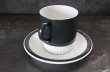 画像3: ENGLAND antique POOLE POTTERY C&S イギリスアンティーク プールポタリー  カップ＆ソーサー  ヴィンテージ 1950's (3)