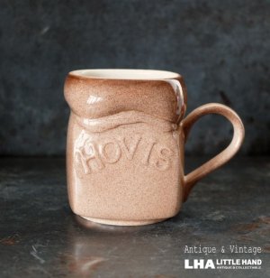 画像: ENGLAND antique HOVIS mug cup イギリスアンティーク HOVIS ホーヴィス マグカップ ヴィンテージ 1970-80's