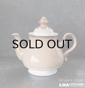 画像: ENGLAND antique DENBY Seville TEA POT イギリスアンティーク デンビー セビリア ポット ティーポット コーヒーポット ヴィンテージ 1975-80's