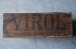 画像7: 【RARE】ENGLAND antique VIROL BOX イギリスアンティーク 木製 ウッドボックス 木箱 1910-30's   (7)