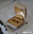 画像1: SALE【20%OFF】ENGLAND antique  Jewellery Case イギリスアンティーク リング ケースリングボックス ジュエリーケース　ジュエリーボックス アクセサリー 1940-70's (1)