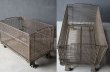 画像8: antique IRON MESH PALLET アンティーク メッシュボックス メッシュパレット ストレージ 鉄カゴ ヴィンテージ 1950-80's (8)