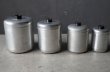 画像4: U.S.A. antique  Century Canister Set アメリカアンティーク アルミ キャニスター 缶 4個セット ヴィンテージ ミッドセンチュリー 1950's (4)