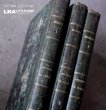 画像1: FRANCE antique BOOKS フランス アンティーク 本 3冊セット 古書 洋書 アンティークブック 1865's (1)