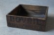 画像2: 【RARE】ENGLAND antique BOVRIL BOX イギリスアンティーク ボブリル 木製 ウッドボックス [スクエア] ヴィンテージ 1910-30's   (2)