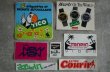 画像2: SALE【50%OFF】FRANCE & U.S.A. antique  STICKERS 16pcs フランス＆アメリカ アンティーク ステッカー シール ヴィンテージ 16枚SET 1980-90's (2)