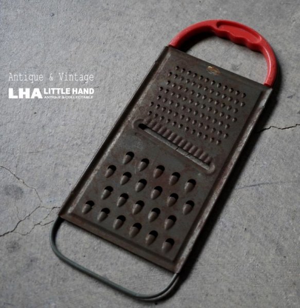 画像1: SALE【40%OFF】U.S.A. antique Grater アメリカアンティーク チーズグレーター ヴィンテージ おろし器 1930-50's (1)