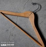 画像: U.S.A. antique Advertising Hanger アメリカアンティーク アドバタイジング 広告入 木製ハンガー ヴィンテージ 1930-60's