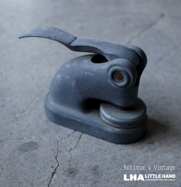 画像1: U.S.A. antique Campany Seal アメリカアンティーク カンパニーシール アイアン エンボッサー ヴィンテージ 刻印機 1956's (1)