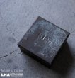 画像1: ENGLAND antique TEA TIN with LID イギリスアンティーク フタ付きロゴ・ナンバー入り紅茶缶(正方形) サンプル ティン缶 ブリキ缶 1920-30's  (1)