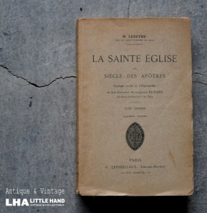 画像: FRANCE antique BOOK フランス アンティーク ブック book 本 古書 洋書 1905's