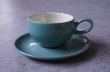 画像2: ENGLAND antique DENBY Manor Green C&S イギリスアンティーク デンビー カップ＆ソーサー ヴィンテージ 1950-80's (2)