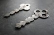 画像3: U.S.A. antique KEYS 2pcs アメリカアンティークキー ヴィンテージキー 鍵 2本セット ヴィンテージ 1940-70s (3)
