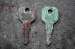 画像3: U.S.A. antique KEYS 2pcs アメリカアンティークキー ヴィンテージキー 鍵 2本セット ヴィンテージ 1940-70s (3)