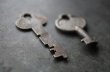 画像5: U.S.A. antique KEYS 2pcs アメリカアンティークキー ヴィンテージキー 鍵 2本セット ヴィンテージ 1940-70s (5)