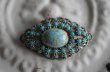 画像2: SALE【30%OFF】ENGLAND antique Brooch イギリスアンティーク ブローチ アクセサリー ヴィンテージブローチ コスチュームジュエリー 1960-80's  (2)