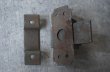 画像5: FRANCE antique LATCH フランスアンティーク ラッチ スライドロック ドア キャビネット 扉 金具 ロック ヴィンテージ 1930-50's (5)
