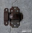 画像1: FRANCE antique LATCH フランスアンティーク ラッチ スライドロック ドア キャビネット 扉 金具 ロック ヴィンテージ 1930-50's (1)