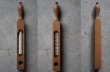 画像2: SALE【30%OFF】FRANCE antique Wooden Thermometer フランスアンティーク 木製温度計 サーモメーター 1920-50's (2)