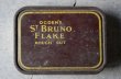 画像3: ENGLAND antique OGDEN'S ST.BRUNO FLAKE TIN TOBACCO TIN CIGARETTES イギリスアンティーク シガレットケース ティン缶 タバコ缶 ヴィンテージ ブリキ缶1920-30's  (3)