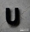 画像1: U.S.A. antique  small  SIGN アメリカアンティーク メタル ミニアルファベット レターサイン 1930-60's (1)