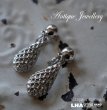 画像1: U.S.A. antique MONET Earrings  アメリカアンティーク コスチュームジュエリー ヴィンテージ イヤリング 1960－80's  (1)
