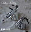画像1: U.S.A. antique Earrings  アメリカアンティーク コスチュームジュエリー ヴィンテージ イヤリング 1960－80's  (1)