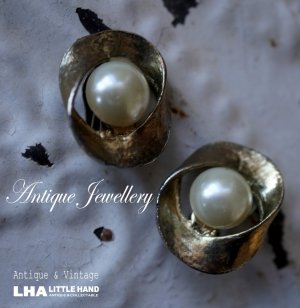 画像: U.S.A. antique Earrings  アメリカアンティーク コスチュームジュエリー ヴィンテージ イヤリング 1960－80's 