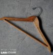 画像1: U.S.A. antique Advertising Hanger アメリカアンティーク アドバタイジング 広告入 木製ハンガー ヴィンテージ 1930-60's (1)