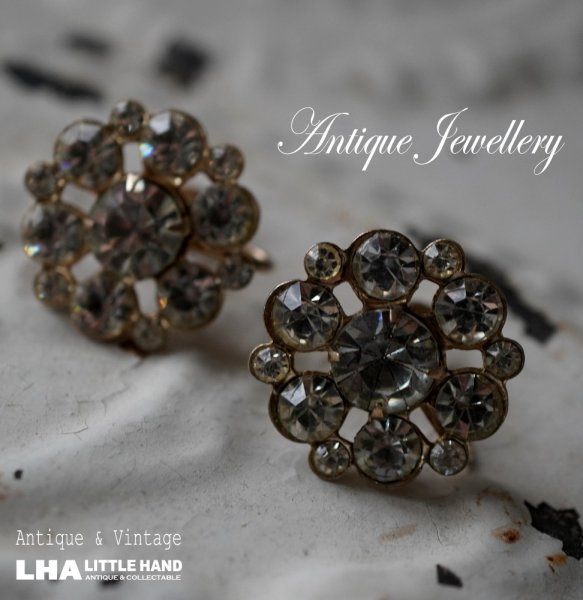 画像1: U.S.A. antique CORO Earrings  アメリカアンティーク コスチュームジュエリー ヴィンテージ イヤリング 1960－80's  (1)