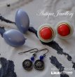 画像1: SALE【20%OFF】U.S.A. vintage  Earrings  3pcs アメリカヴィンテージ コスチュームジュエリー ピアス  3個セット イヤリング 1970-90's  (1)