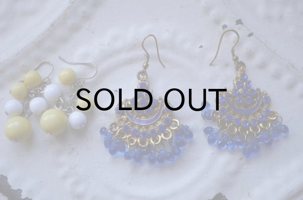 画像2: SALE【20%OFF】U.S.A. vintage  Earrings  2pcs アメリカヴィンテージ コスチュームジュエリー ピアス  2個セット イヤリング 1970-90's 